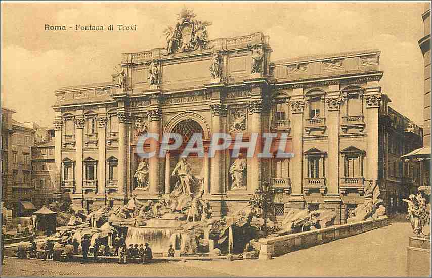 CPA Roma Fontana di trevi