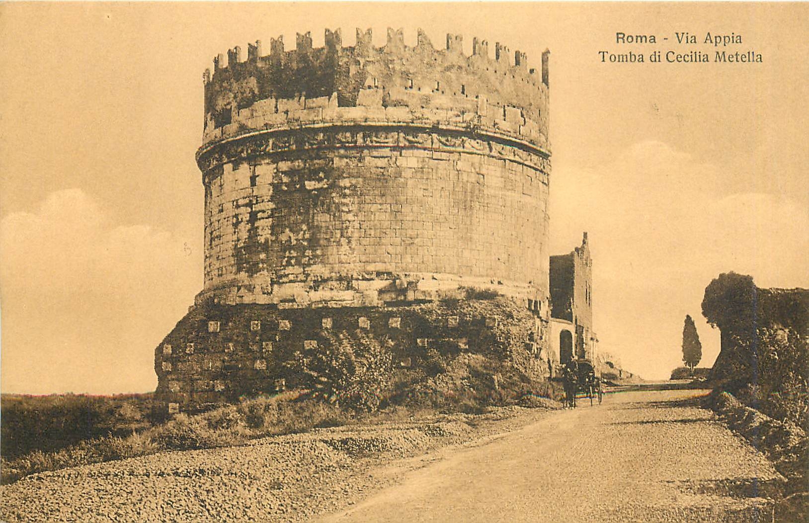 CPA Roma Via Appia Tomba di Cecilia Metella