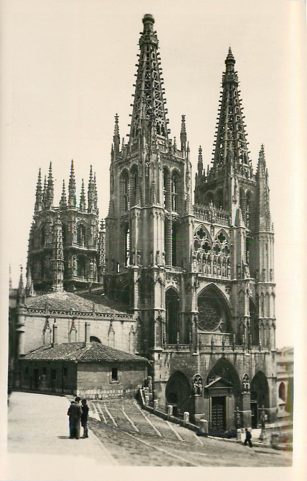 CPA Burgos vatedrale Fachada principal
