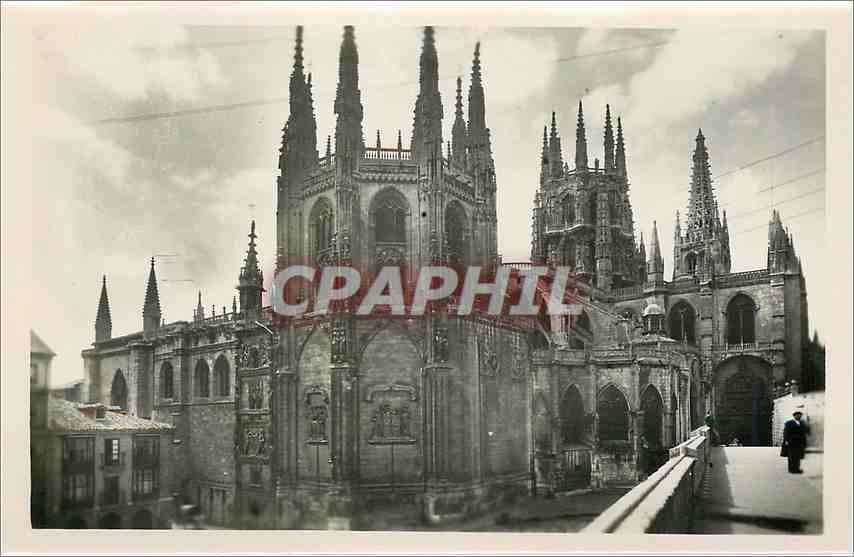 CPA Burgos Cathedrale Hinder Part