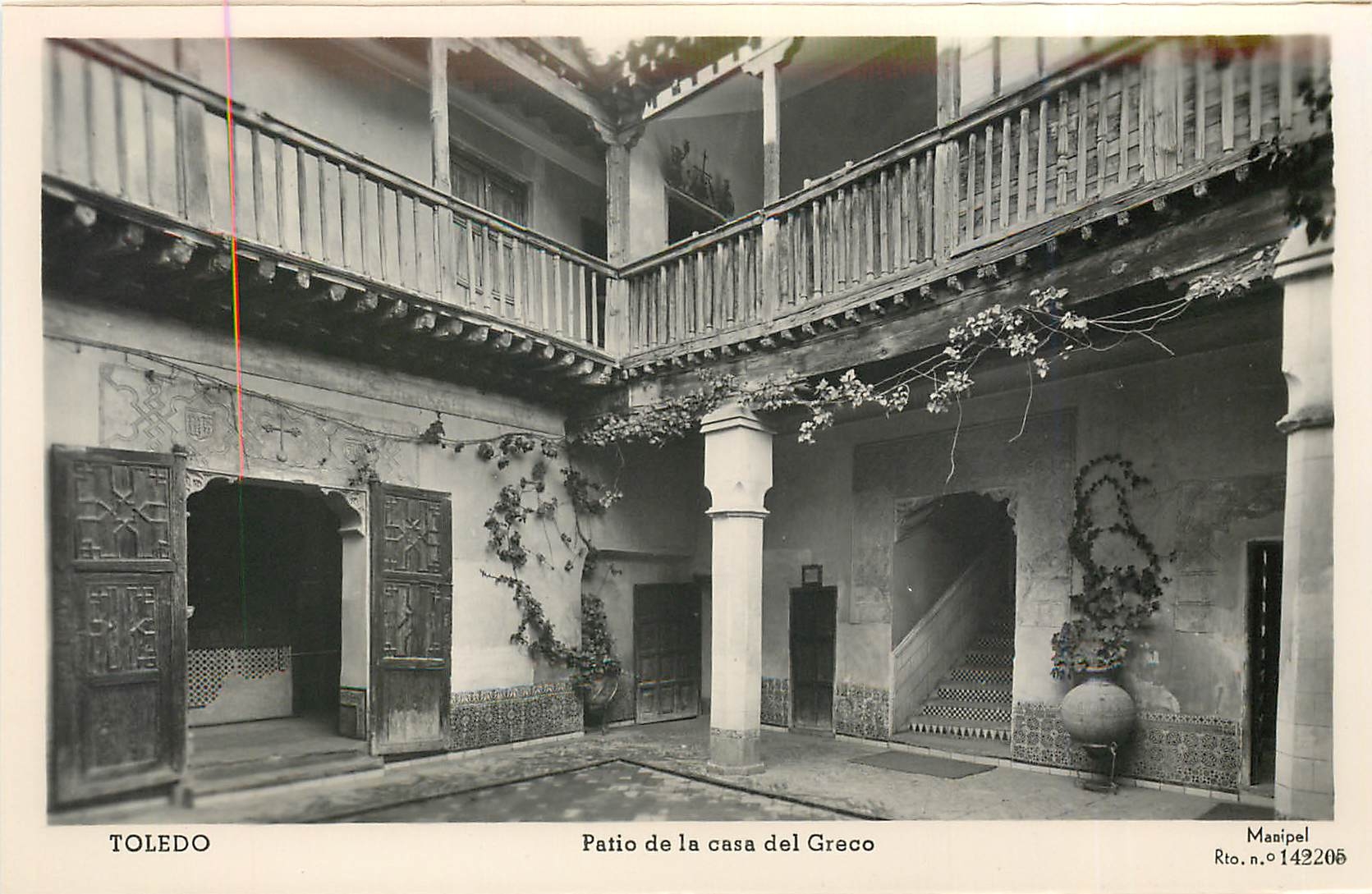 CPA Toledo Pation de a casa del greco