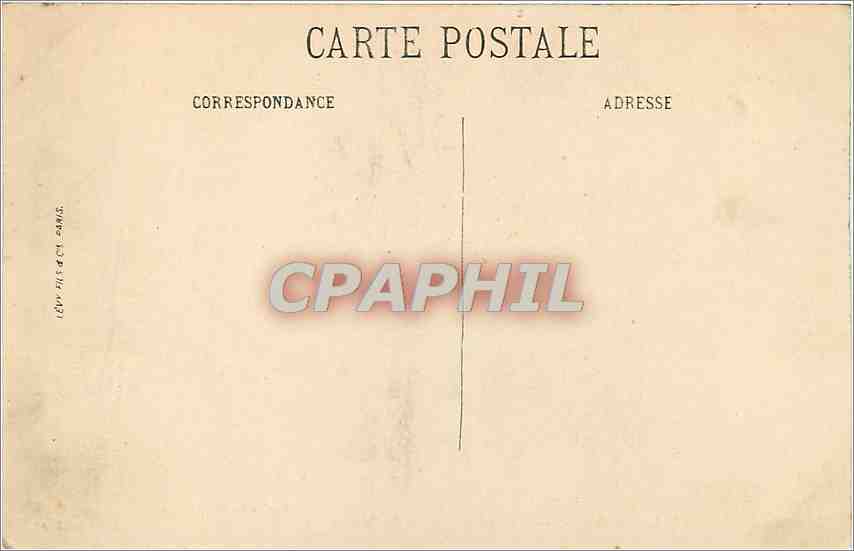 CPA Arras avant la terrible Guerre L'Hotel de ville et le Petite place — Rückseite