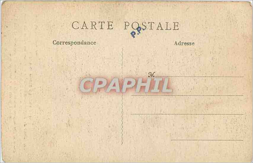 CPA Arras Guerre 1914 1915 les Ruiness du Beffori dans laquelles se voient les restes du Lion qui se — Rückseite