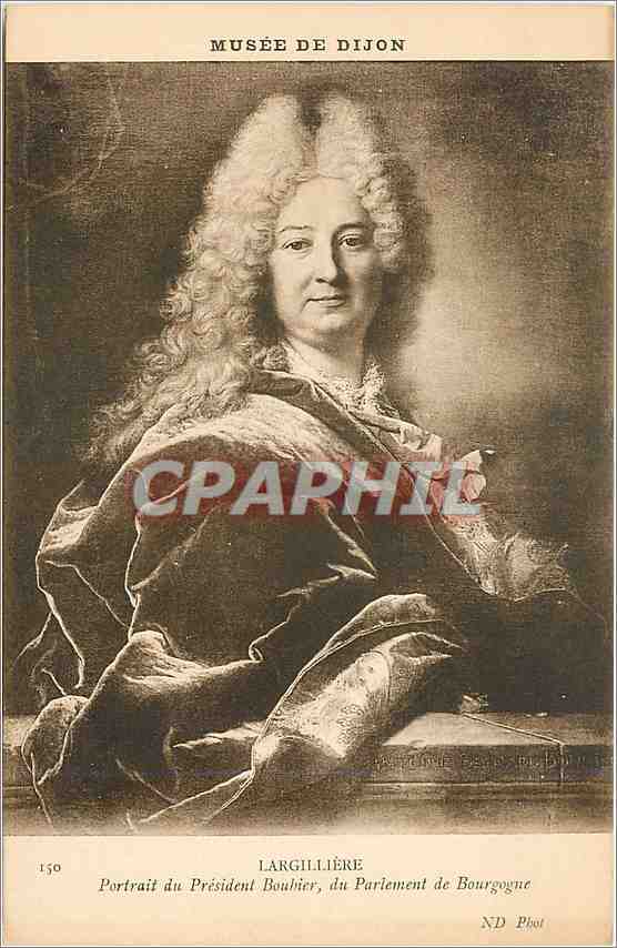 CPA Musee de Dijon largilliere Portrait du preseent Boubier du Parlement de Bourgognes