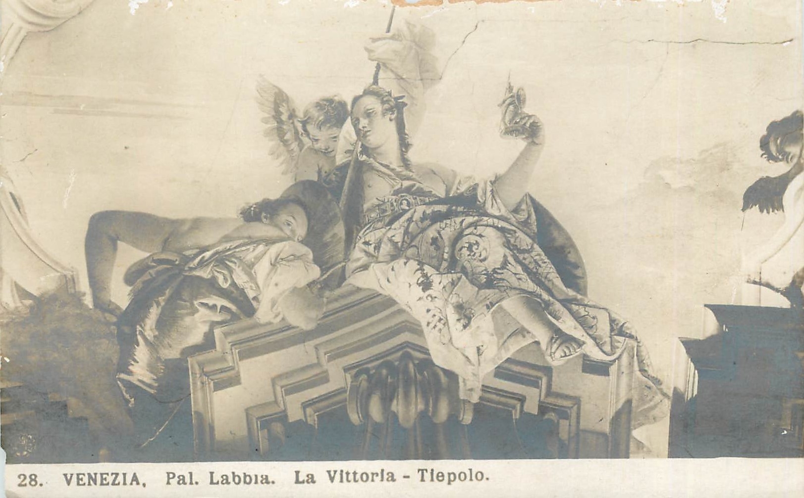 CPA Venezia Al Labbia La Vittoria Tiepolo