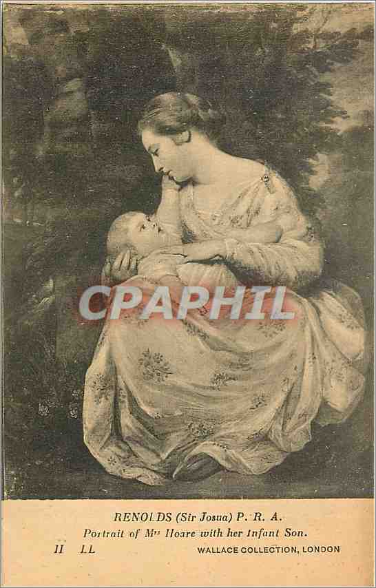  CPA Reynolds Sir Joshua Portrait of Mr Hoare with her infant Son