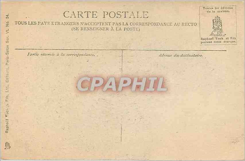 CPA Charavel Seville Femmes Eventail — Verso