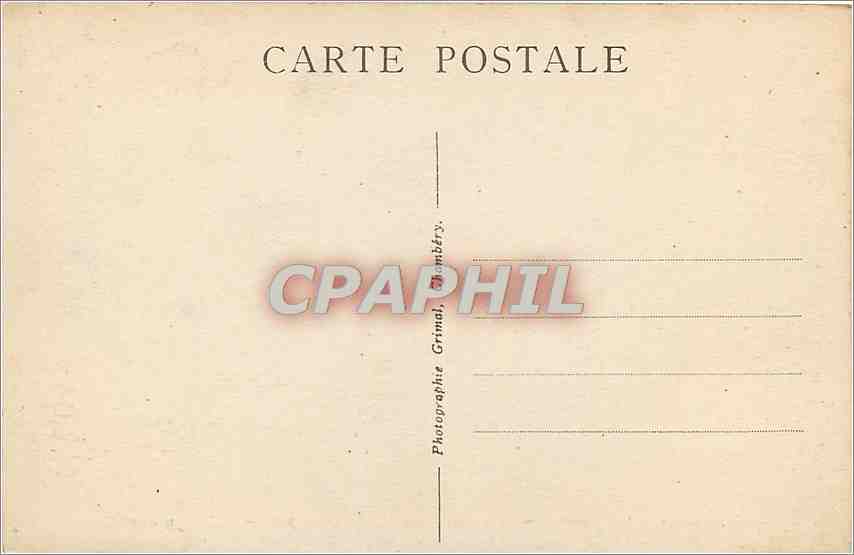 CPA Aix les bains Savoie le lac du Bourget Le grand Port la jetee promenade — Verso