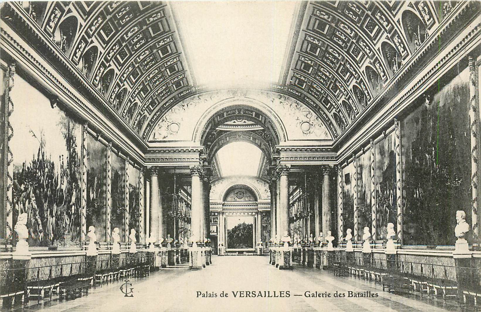 Palais de VERSAILLES — Galerie des Batailles — C.G. éditeur