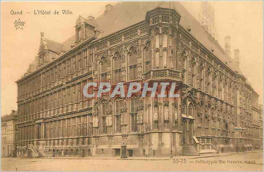 CPA Gand L'Hotel de ville