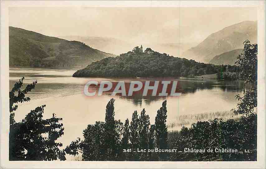 CPA Lac du Bourget Chateau de Chatillon