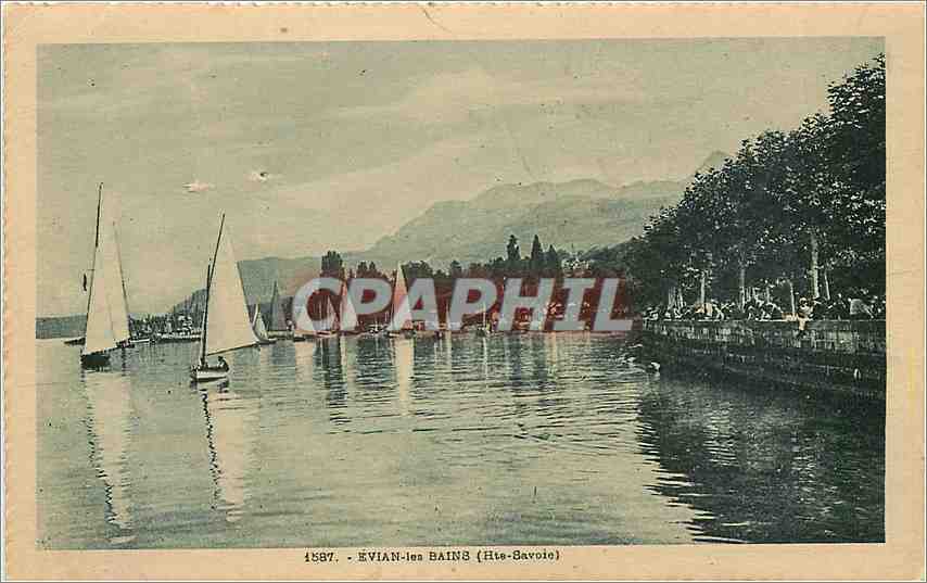 CPA Evian les bains the Savoie
