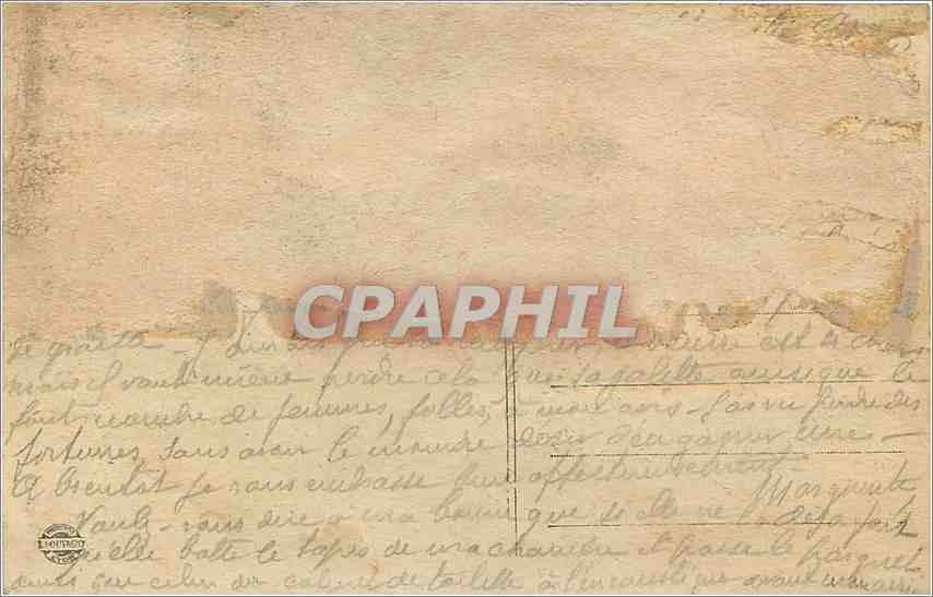 CPA Ligne d'Aix les bains a cloz Tunnel de la Cilombiere  — Rückseite