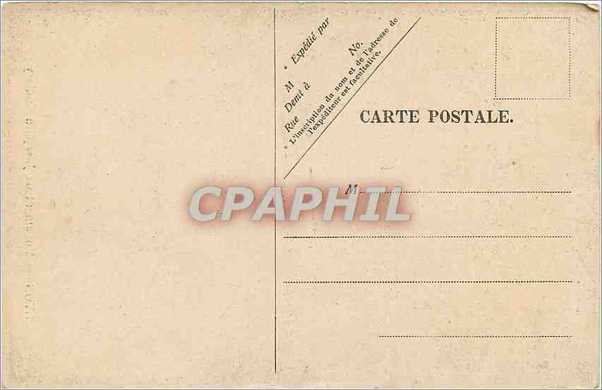 CPA Lyon Monument de Josephin Soulary — Verso