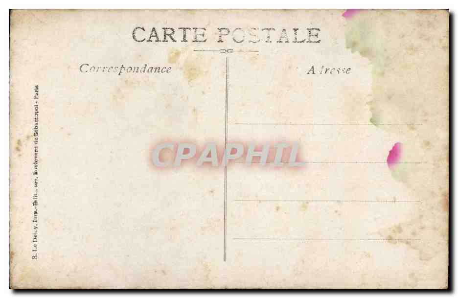 Fantaisie CPA Pour Dieu Pour la patrie Militaria — Rückseite