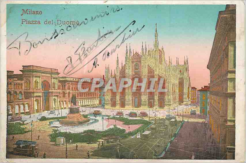 CPA Milano Plaza del Duomo