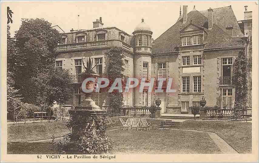 CPA Vichy le Pavillon de Sevigne