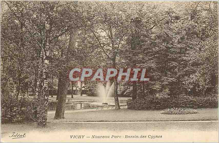 CPA Vichy Nouveau arc bassin des cygnes