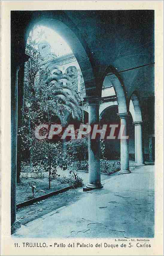 CPA Trujillo pallo del palacio del Duque de S  carlos