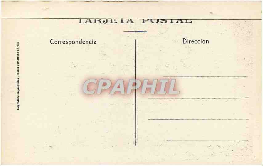 CPA Trujillo pallo del palacio del Duque de S  carlos — Rückseite