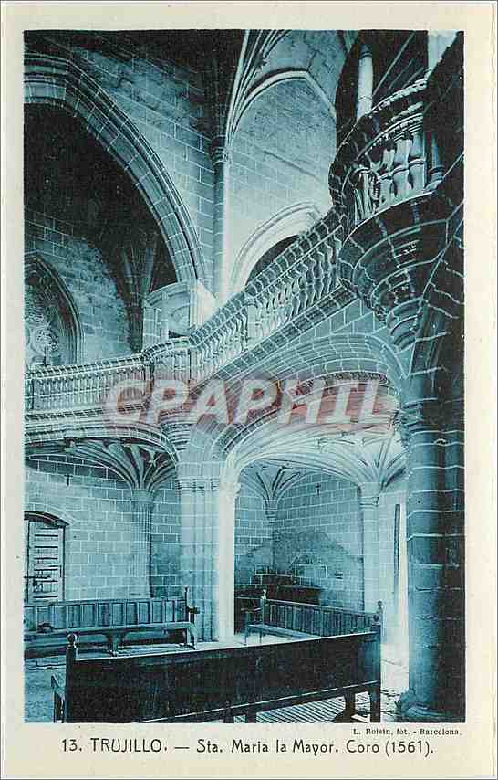 CPA Trujillo Sta Maria l mayor Caro