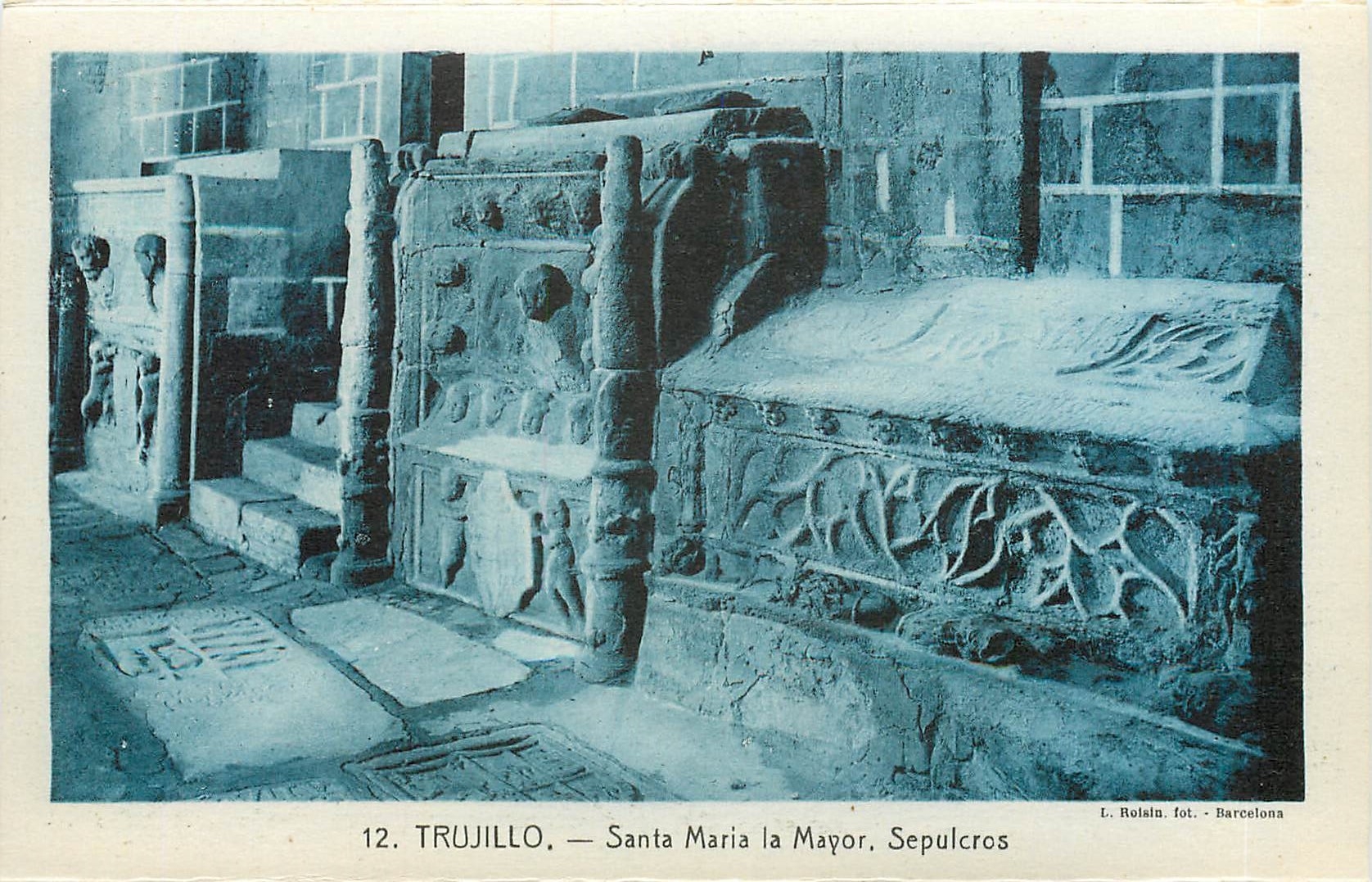 CPA Trujillo Santa Maria La Mayor Sepulcros