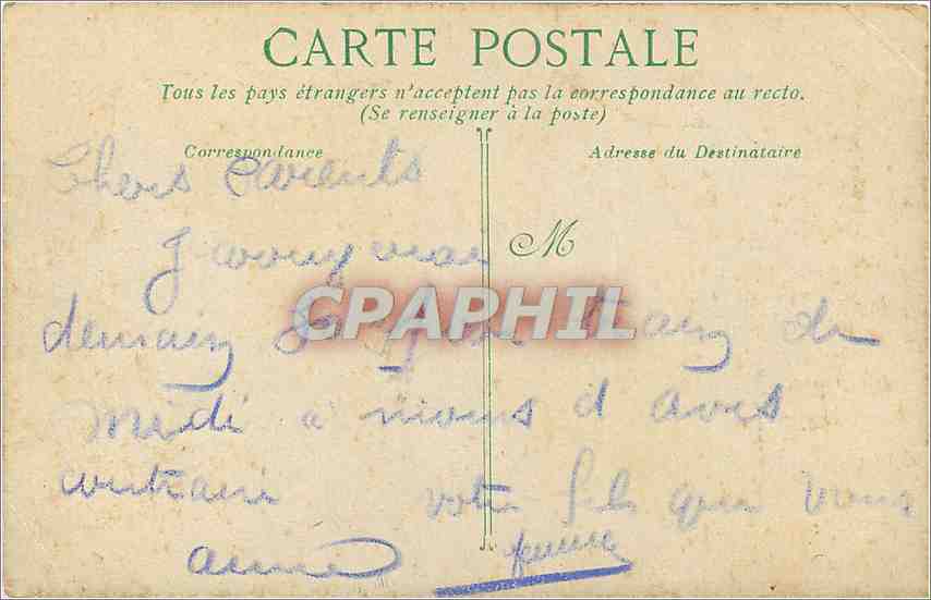 CPA Toul le grand Pont sur la Moselle — Rückseite