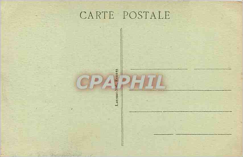 CPA Vannes - la cathedrale — Verso