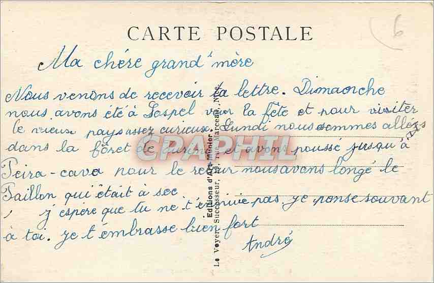 CPA Menton vue prise du cap Martin — Rückseite