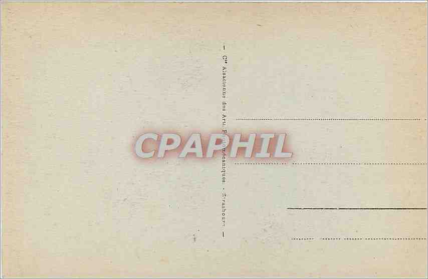 CPA la tour de l'horloge Vichy — Verso
