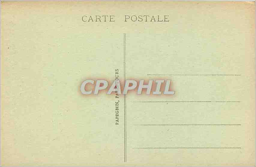 CPA Blois Le chateau fcade Louis XII Une Carlatitude — Verso