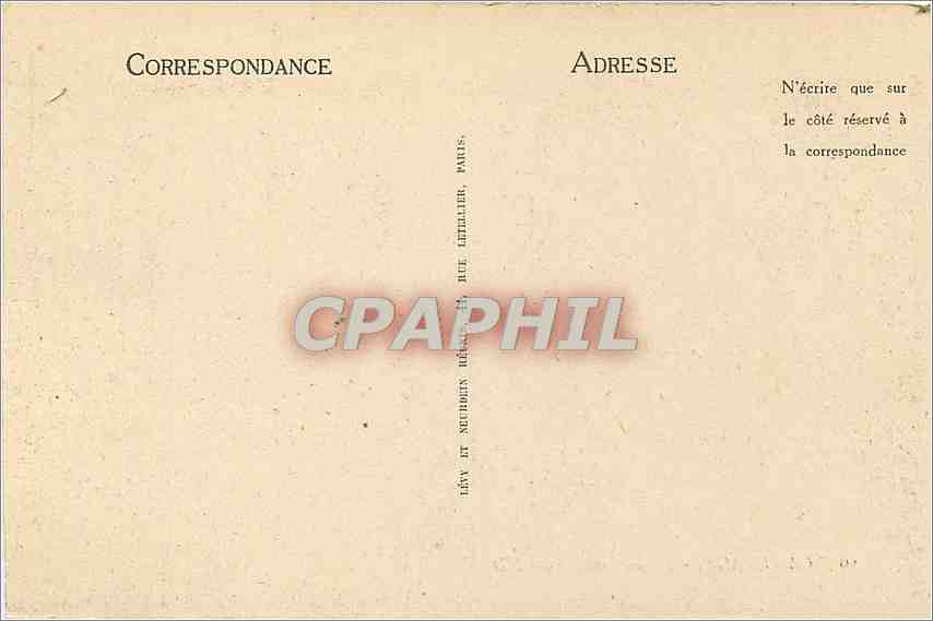 CPA Carthage L'Amphitheatre — Rückseite