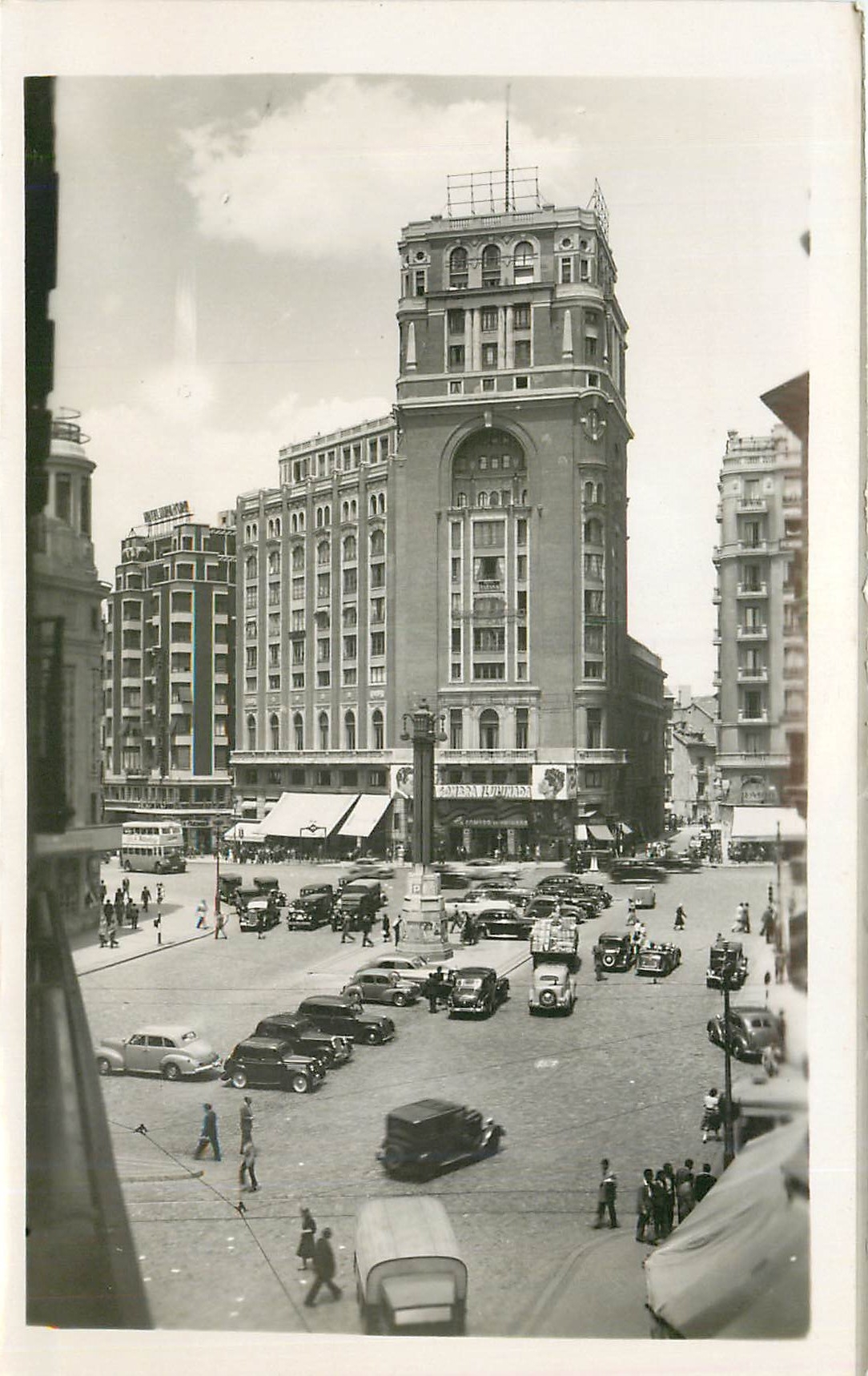 CPA Madrid Plaza del Callao Callao Squre plce du Callao