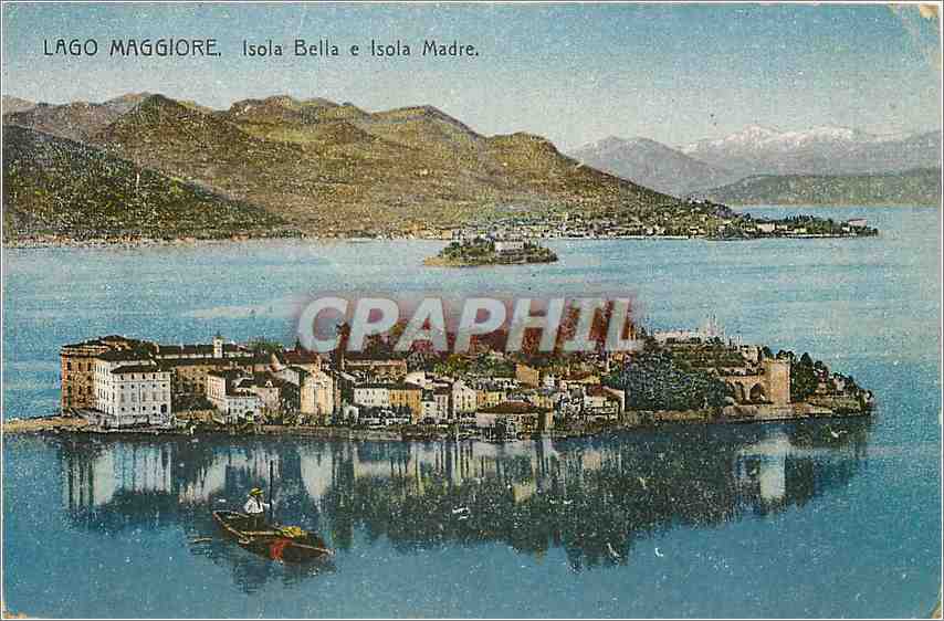 CPA Lago Maggiore Isola Bella e Isola madre