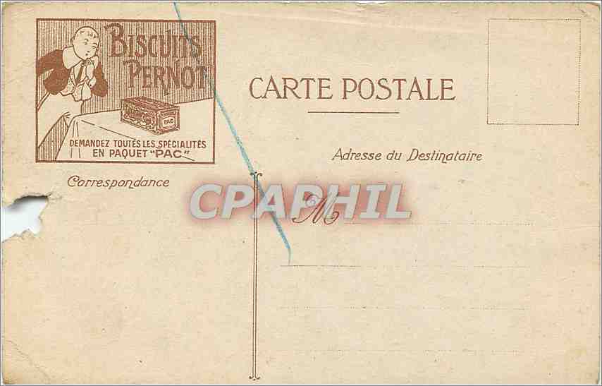CPA Le Treport Bateaux — Rückseite