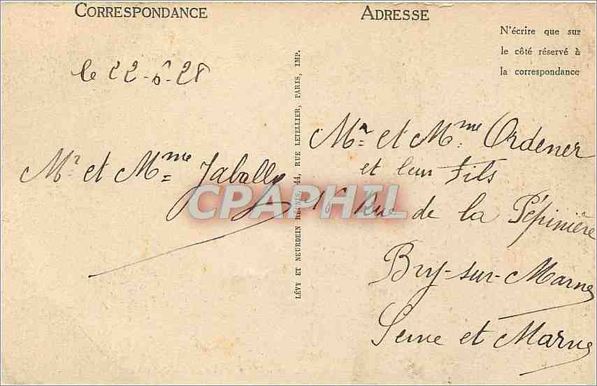 CPA Cayeux sur mer en pleine Mer effet de nuage Bateau — Back