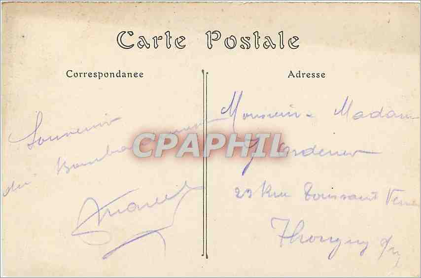 CPA Cathedrle de Reims icendie par les allemads e 18 septembre 1914 — Rückseite