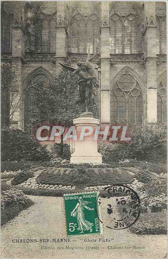 Chalons-sur-Marne — 'Gloria Victis' — Édition des Magasins Réunis