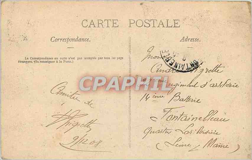 CPA Nancy Tombeau de Philippe de Gheldre par Ligier rivhier XVI e s — Rückseite