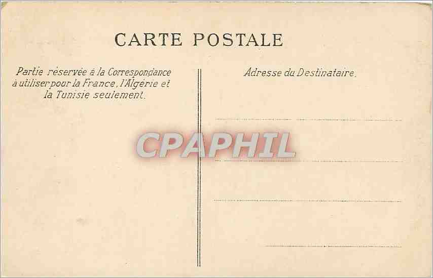 CPA Le mont Sait Michel L'abbaye le cloitre — Verso