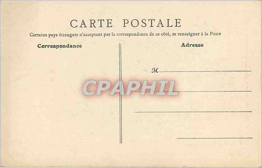 CPA Amiens Somme Eglise du Sacre coeur — Rückseite