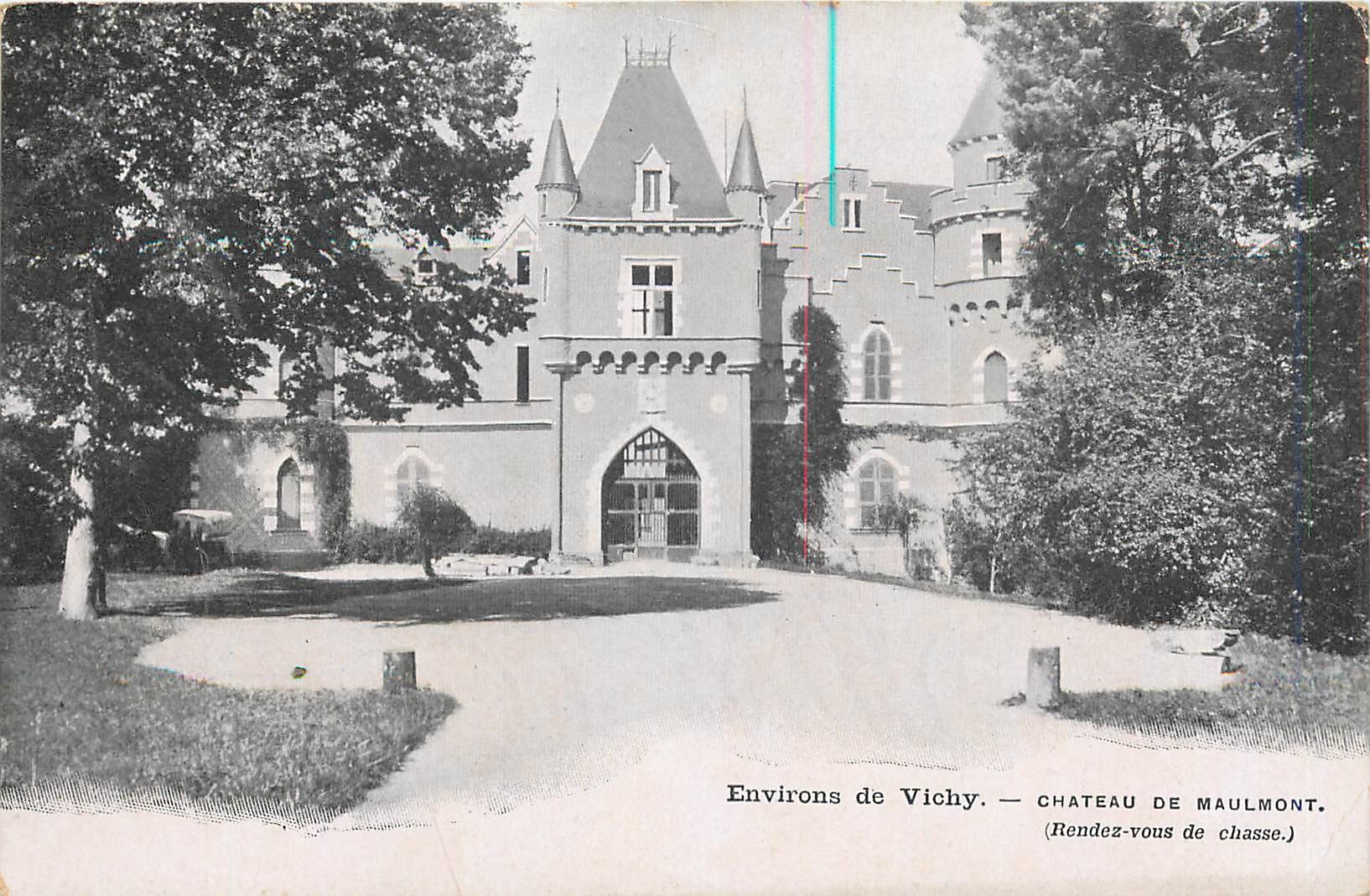 CPA Environs de Vichy Chateau de Maulmont