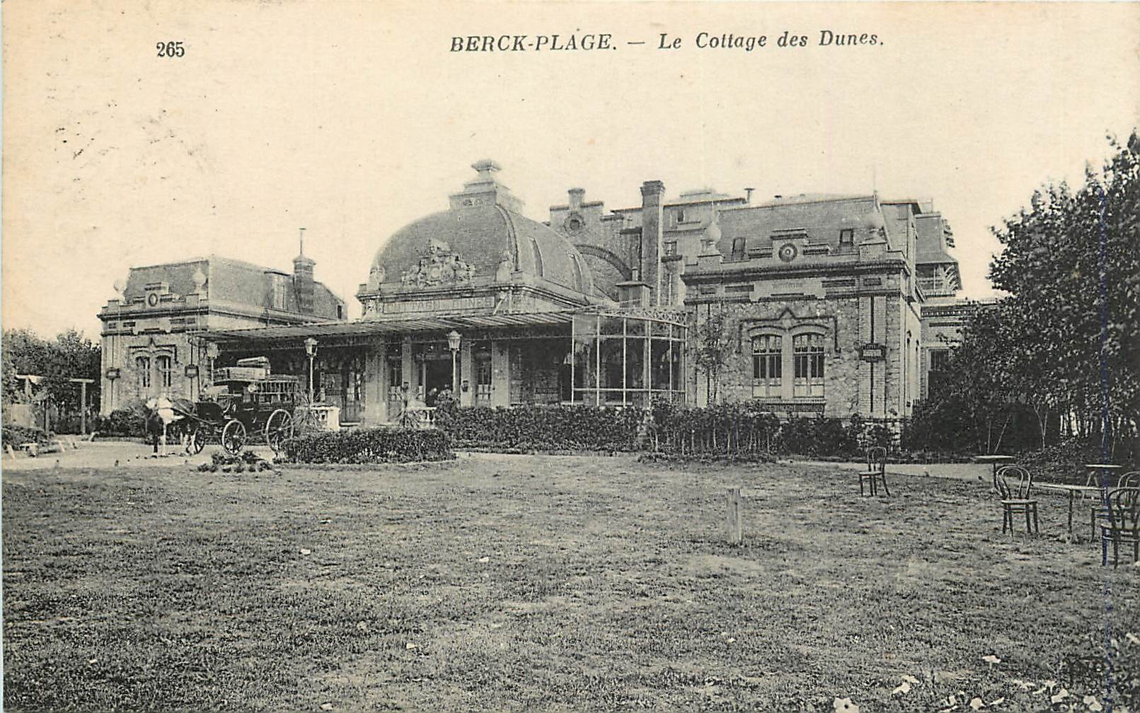 CPA Berck Plage le Cottage des Dunes