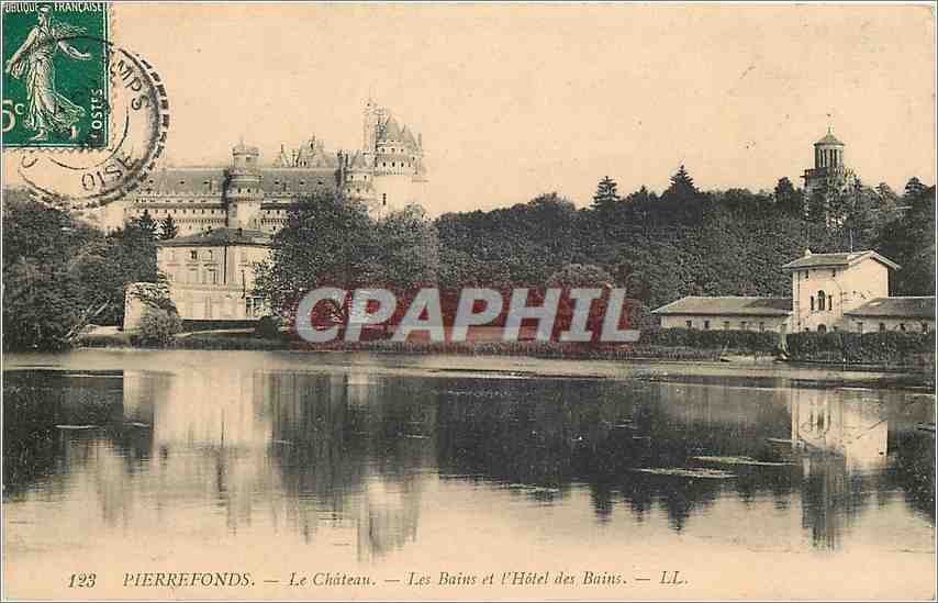 PierreFonds — Le Château, Les Bains et l'Hôtel des Bains — LL.