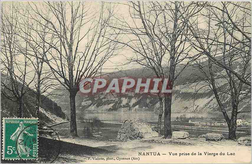 CPA Nantua Vue prise de la Vierge du Lac