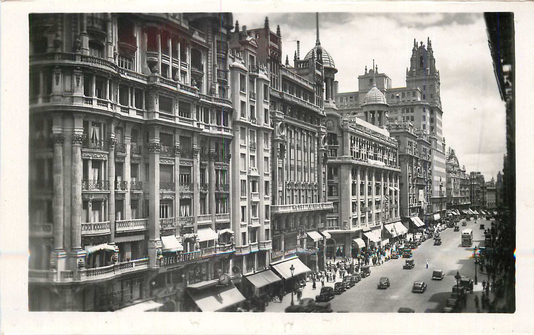 CPA Madrid Avenue joseph Antoine