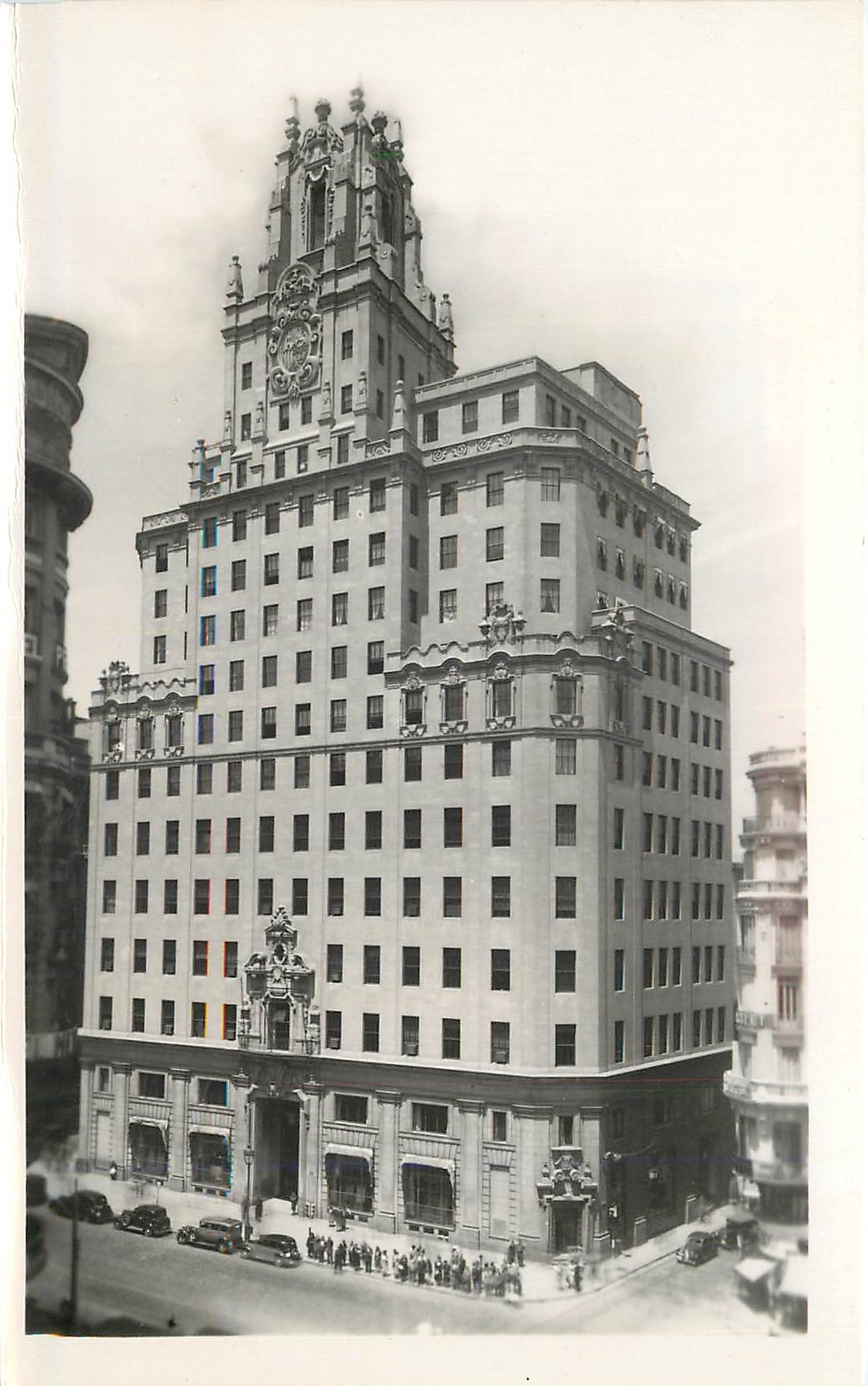 CPA Madrid Palais des telephones