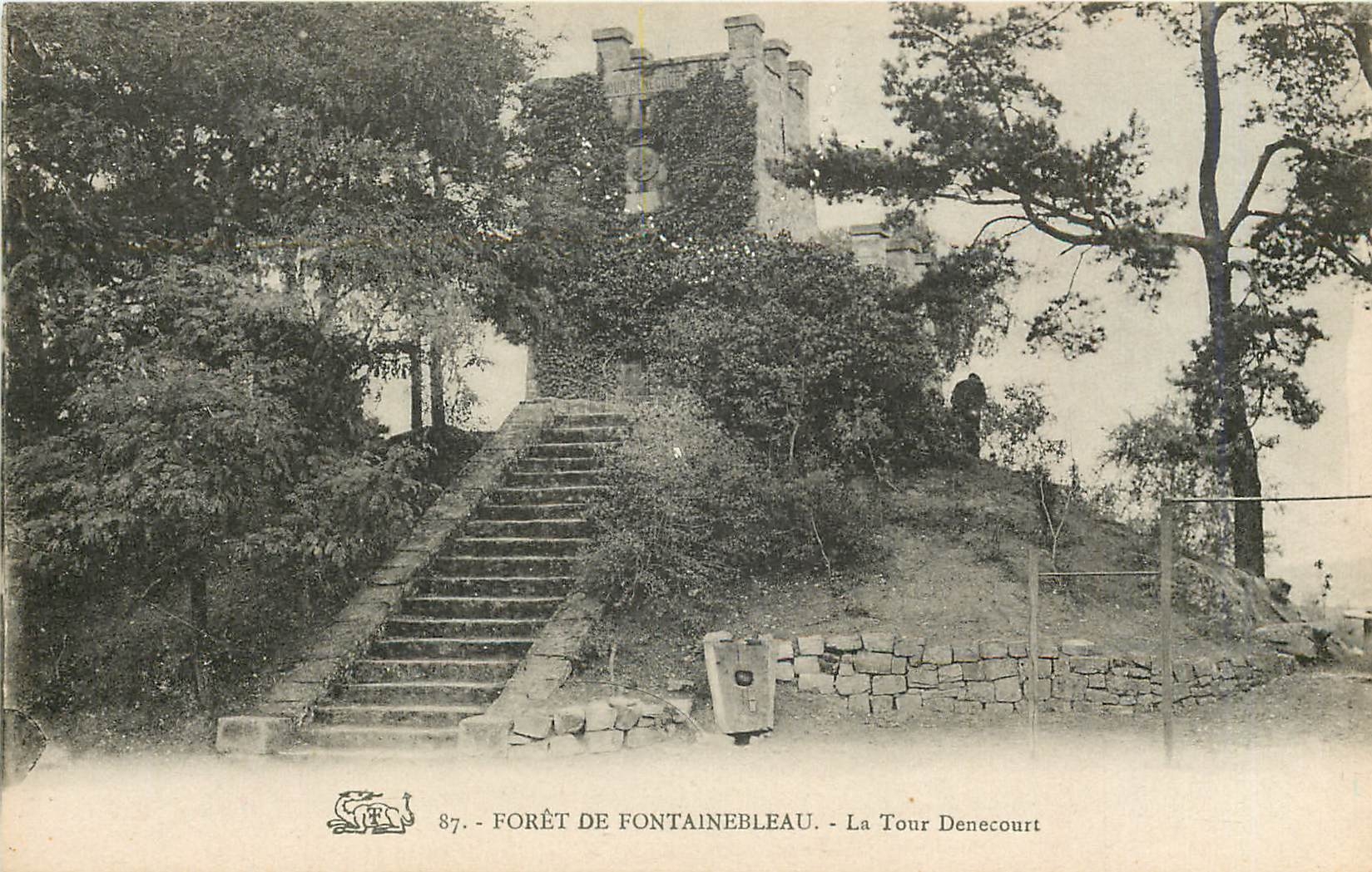 CPA Foret de Fontainebleau la Tour Denecourt