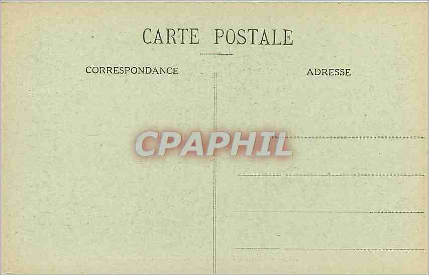 CPA Foret de Fontainebleau la Tour Denecourt — Rückseite