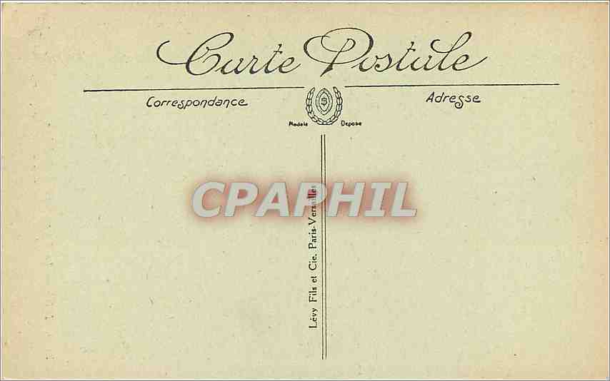 CPA Chinon La maison dite de Rabelais rue de la lamproie — Rückseite